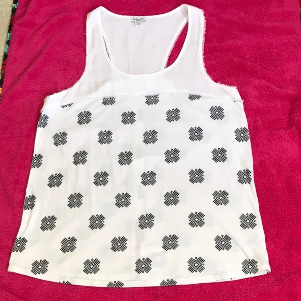 Splendid Supima Cotton Racer back Tank Top - Picture 1 of 4